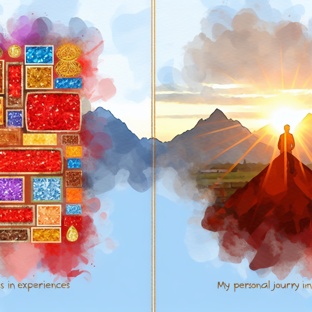 Investindo em Experiências vs. Bens Materiais: Minha Jornada Pessoal e Seus Impactos