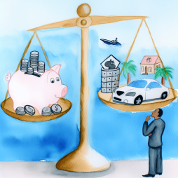 Como desenvolver uma estratégia de poupança eficaz para grandes compras