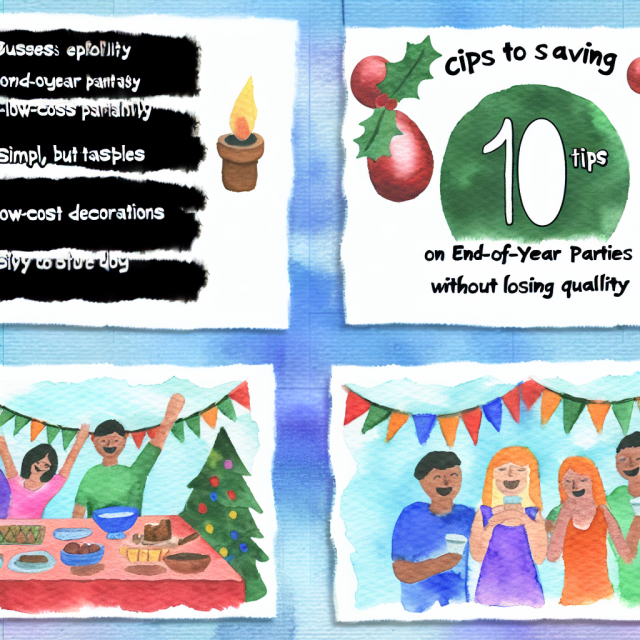 10 Dicas para Economizar em Festas de Fim de Ano sem Perder a Qualidade