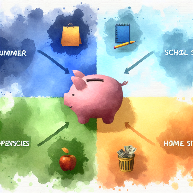 A importância de ter um fundo de reserva para despesas sazonais