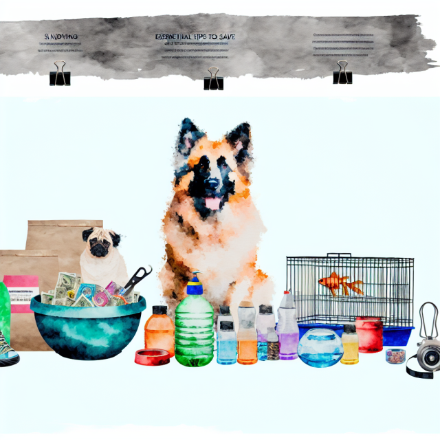 Dicas Essenciais para Economizar em Despesas com Animais de Estimação