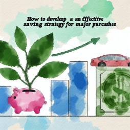 Como desenvolver uma estratégia de poupança eficaz para grandes compras
