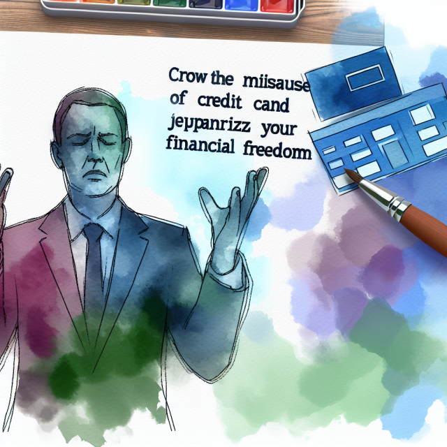 Como o Uso Inadequado de Crédito Pode Comprometer Sua Liberdade Financeira
